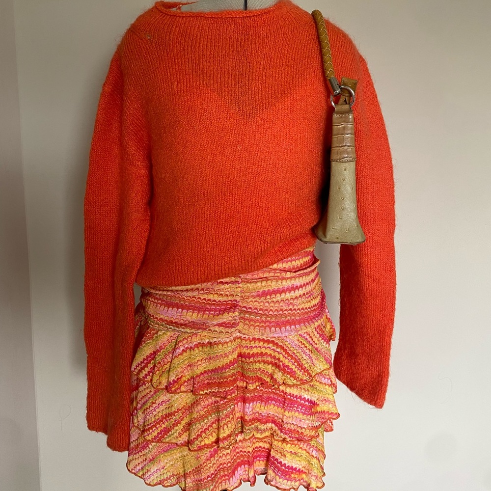 Wild Fable ruched front tiered dress